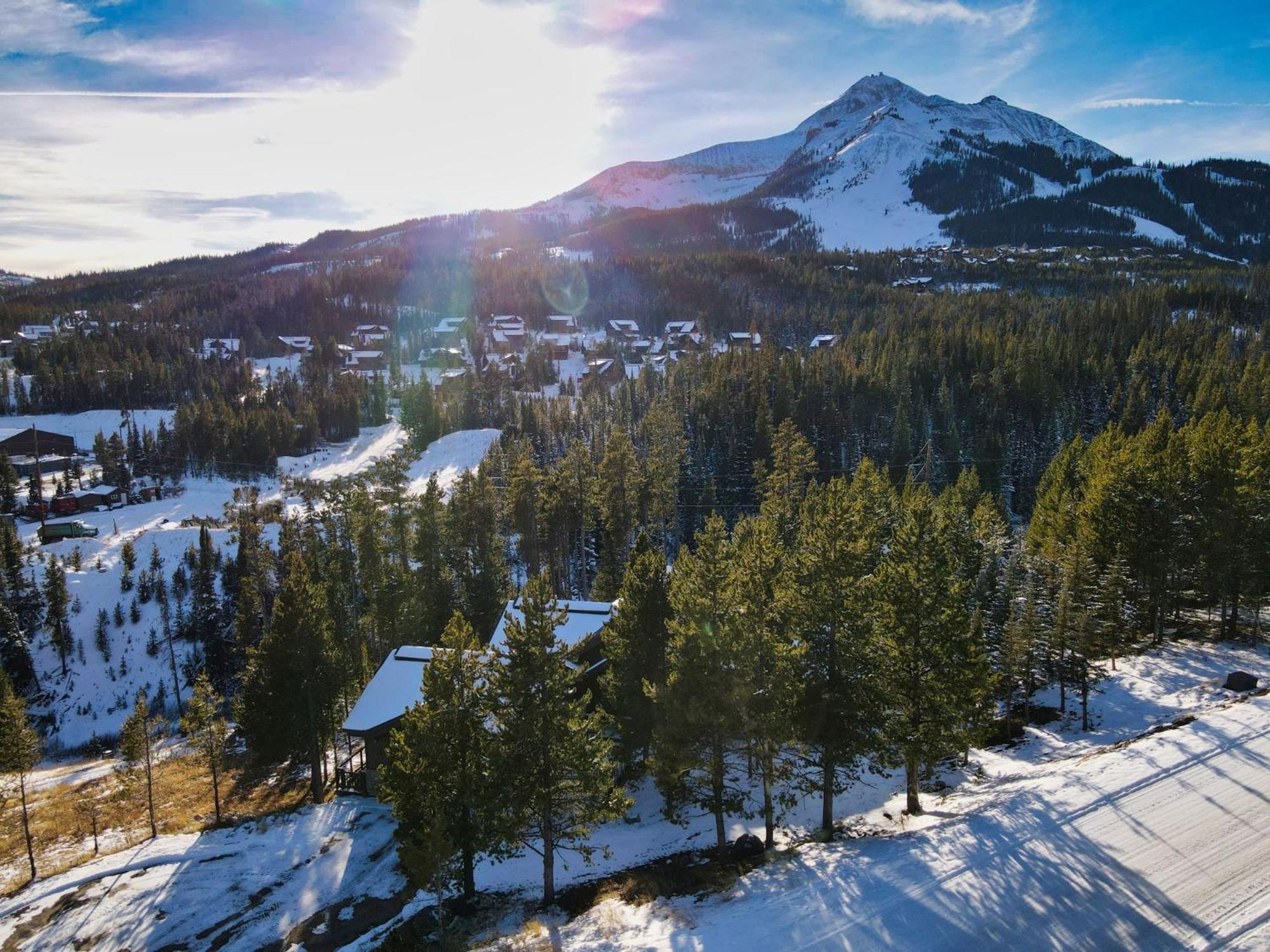 Rising Bull Lodge Big Sky Buitenkant foto